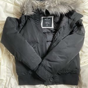 Hollister All Weather Down Bomber Jacket